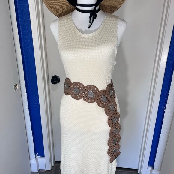 Rag & Bone Ivory Textured Knit Maxi Dress - Size Small, New with Tags - Picture 3 of 7